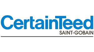 CertainTeed Saint-Gobain logo with blue text.