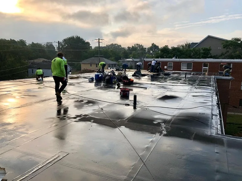 Flat roofs in Washington Dc