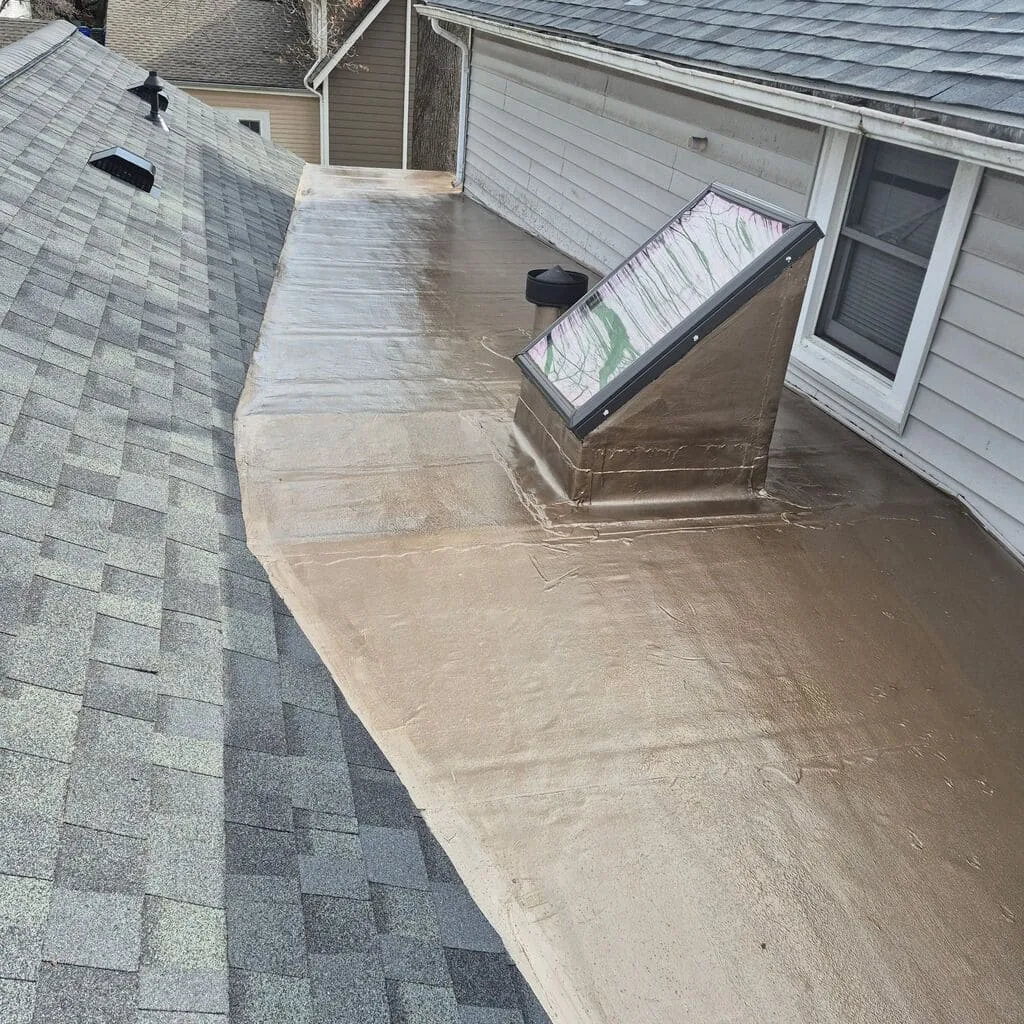 roof repair completed in silver spring md