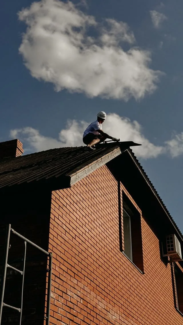 Professional roof repair service for a home in Takoma Park MD