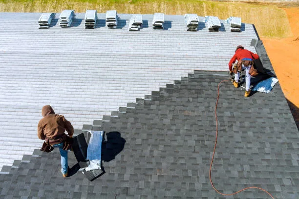 Premium asphalt shingles installed on a Germantown MD home